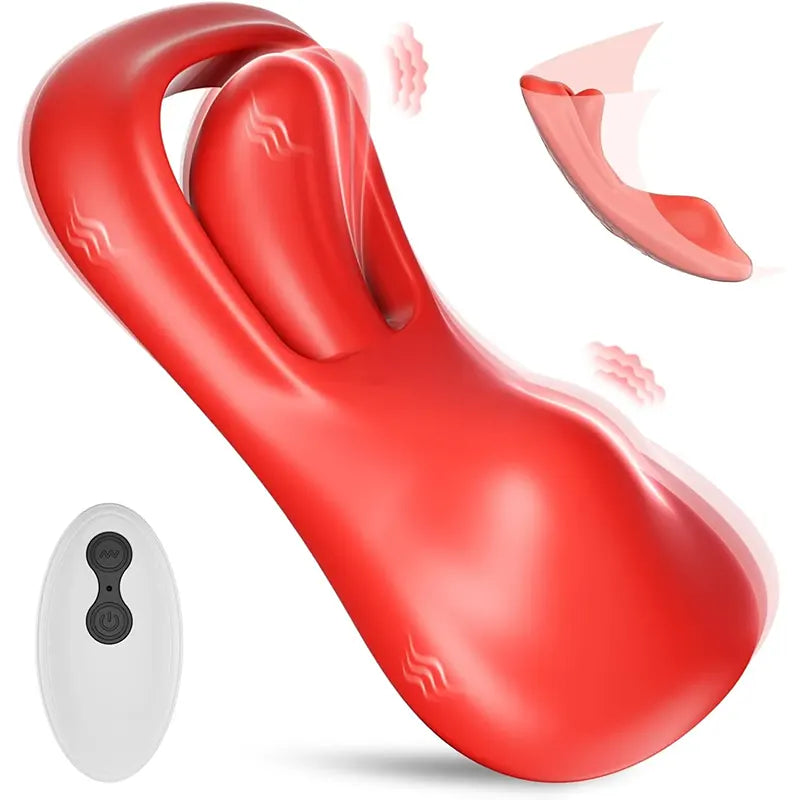 Remote-Control Tongue Vibrator