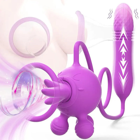 Ultimate Bliss 4-in-1 Sucking Vibrator