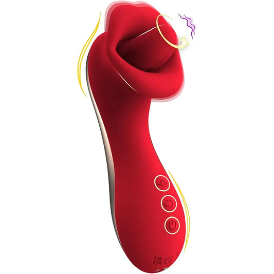 Crimson Tongue Pleasure Vibrator