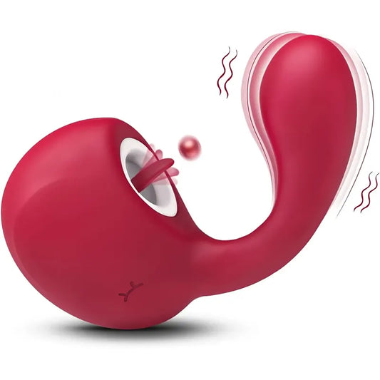 VivaLuxe Clitoral & G-Spot Licking Vibrator