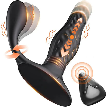 ThrustWave Dual-Head Vibrating & Thrusting Prostate Massager