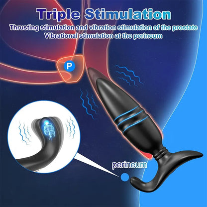 Smart Remote Control Thrusting Prostate Massager