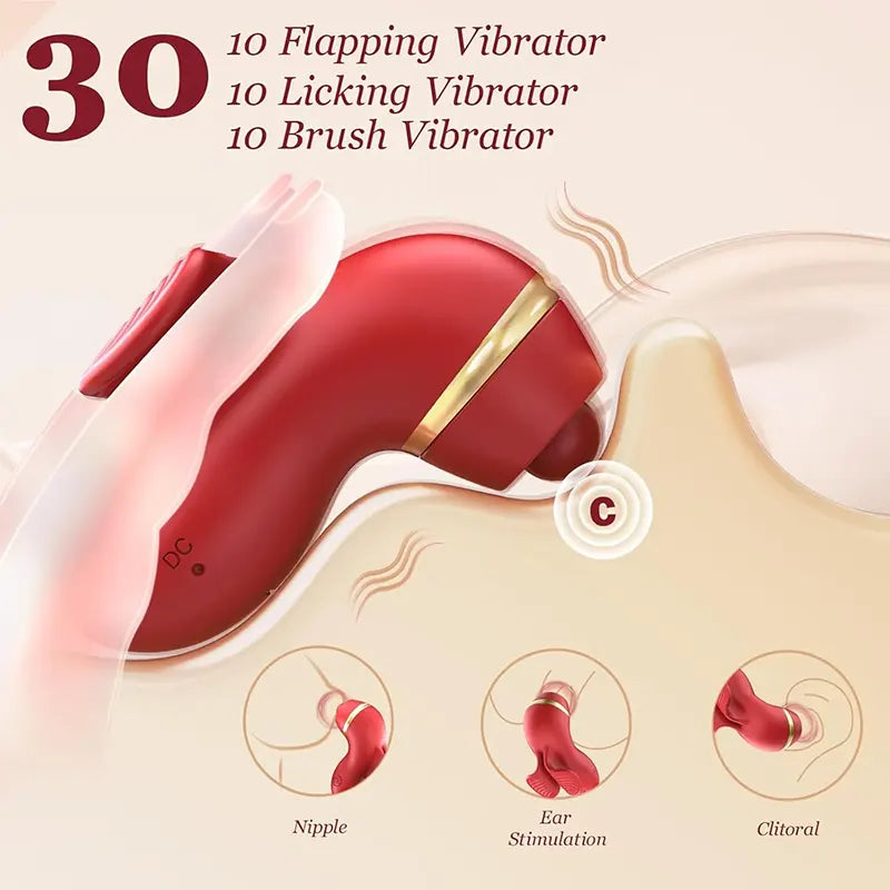 SensationTrio 3-in-1 Vibrator