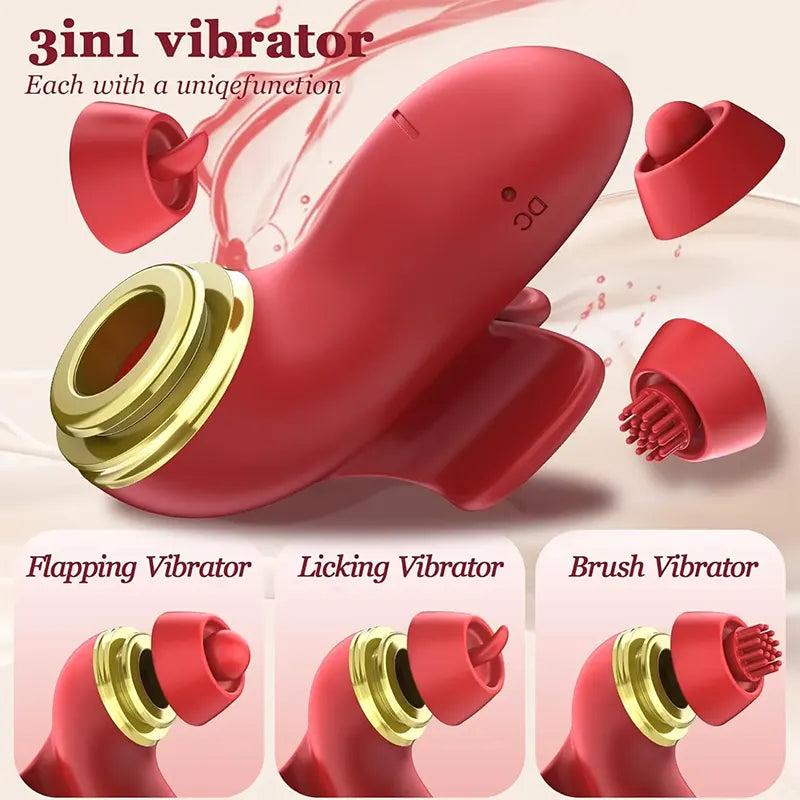 SensationTrio 3-in-1 Vibrator