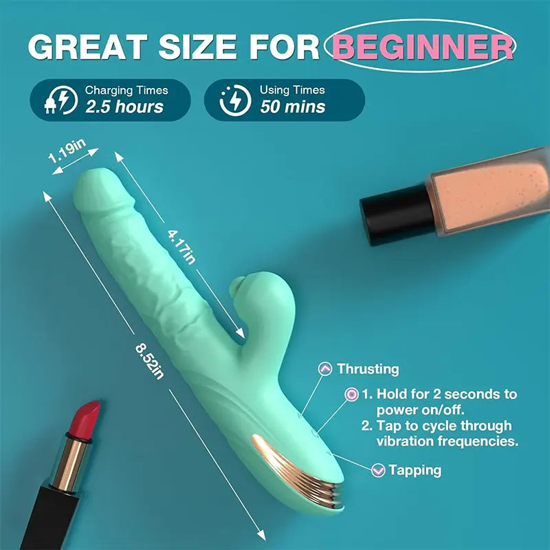 Beginner Push-Up Rabbit G-Spot Vibrator