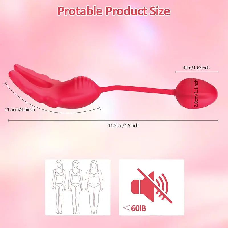 Wearable Remote Control G-Spot Pleasure Vibrator