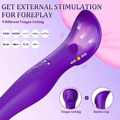 Dual-Action Tongue Vibrator