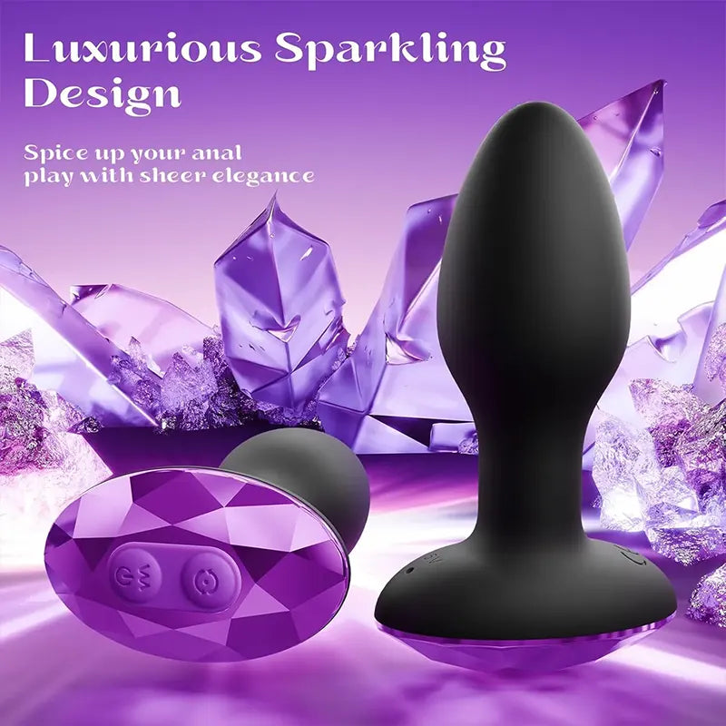 Vortex Thrill Rotating Vibrating Anal Plug