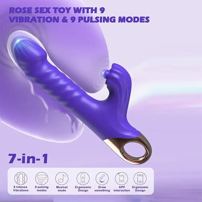 Flapping & Vibrating Dual Stimulation Toy