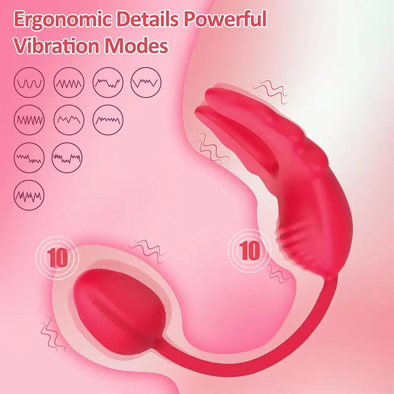 Wearable Remote Control G-Spot Pleasure Vibrator