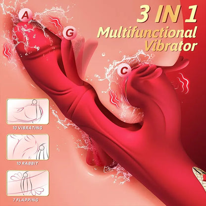 Double Action Clitoral Suction Vibrator