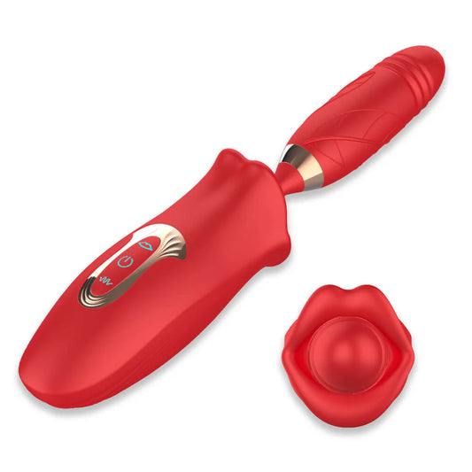 rose toy clit sucker red