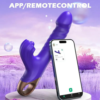 Flapping & Vibrating Dual Stimulation Toy