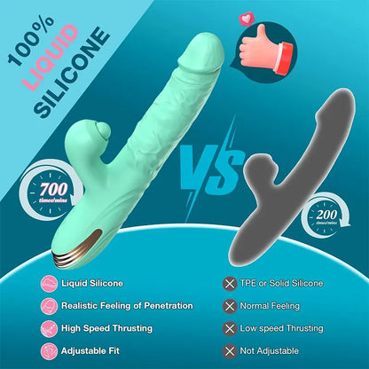 Beginner Push-Up Rabbit G-Spot Vibrator