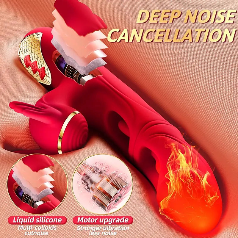 Double Action Clitoral Suction Vibrator