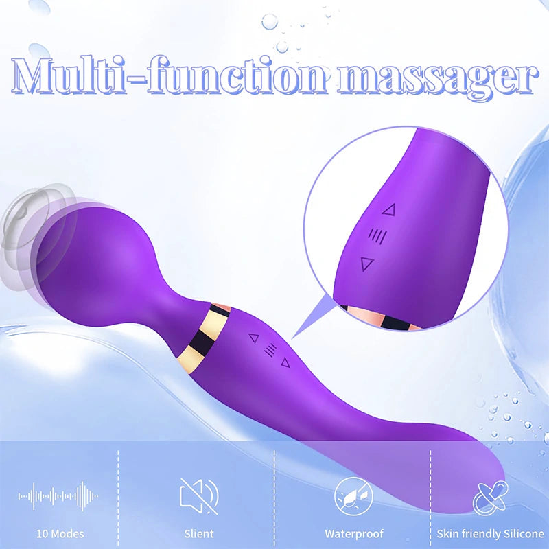 Dual Head Thrusting G-spot Vibrator