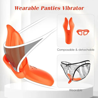 Remote Control Vibrating Pleasure Clamp