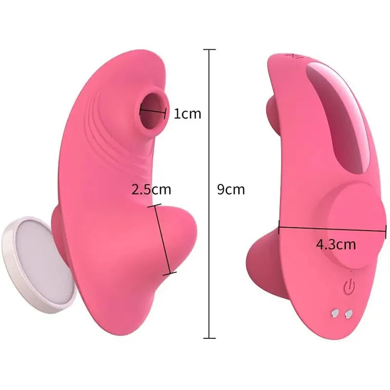 Wearable Clitoral Vibrator with Remote Control