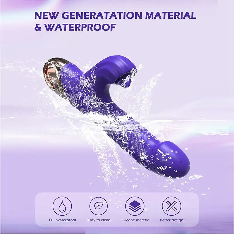 Flapping & Vibrating Dual Stimulation Toy