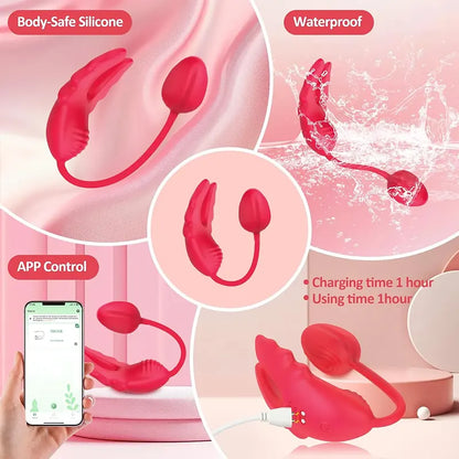 Wearable Remote Control G-Spot Pleasure Vibrator