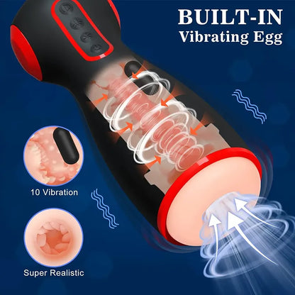 Pleasure Pro Dual-Motor Male Masturbator