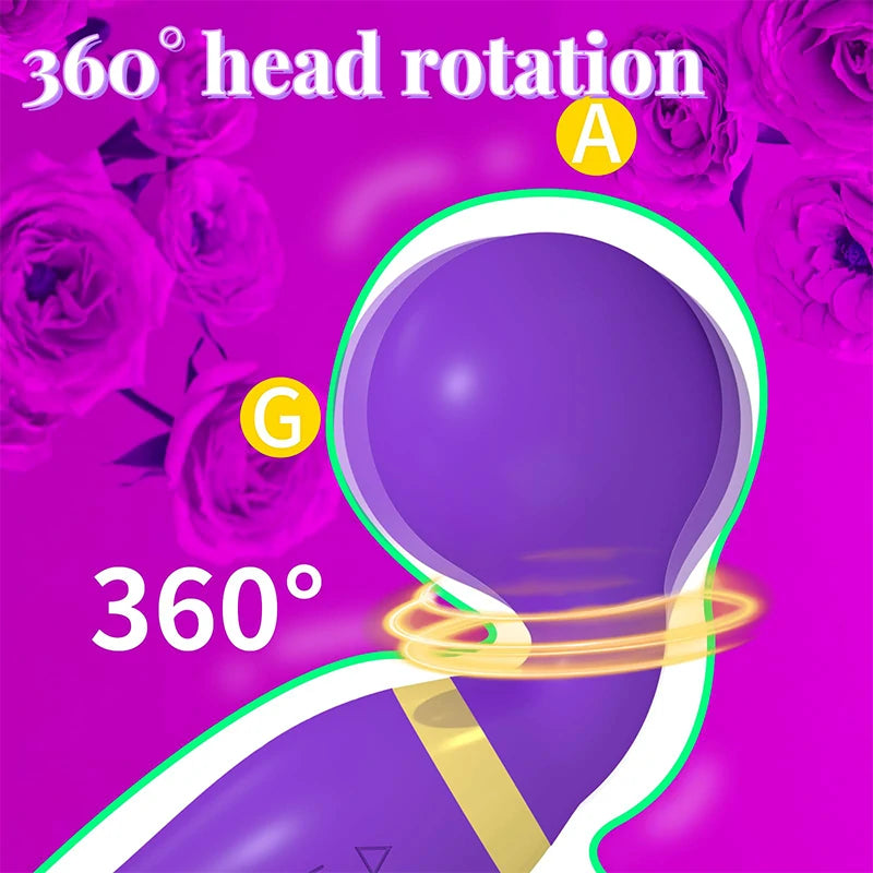 Dual Head Thrusting G-spot Vibrator