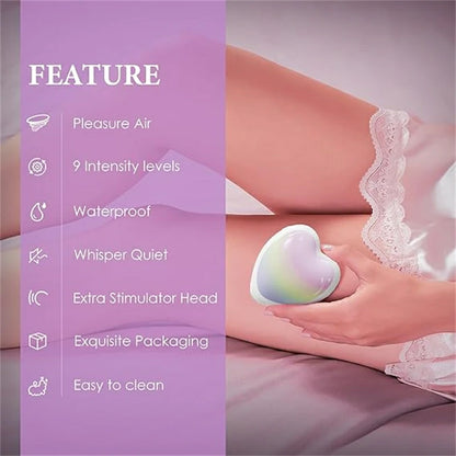 Heartfelt Intimacy Suction Vibrator