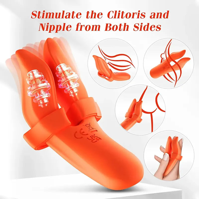 Remote Control Vibrating Pleasure Clamp