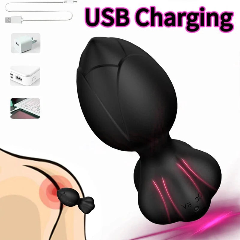 APP_Controlled_Rose_Vibrating_Anal_Plug3