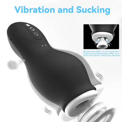 masturbation cup black