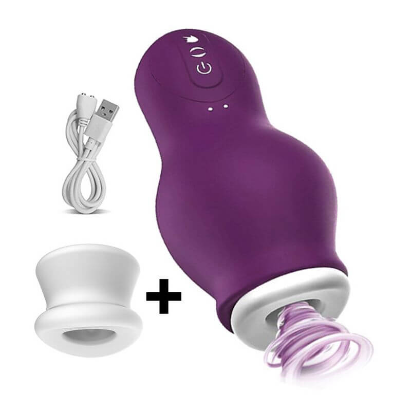 masturbation cup purple