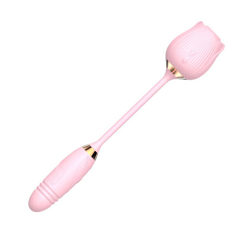 rose toy clit sucker  vibrator pink
