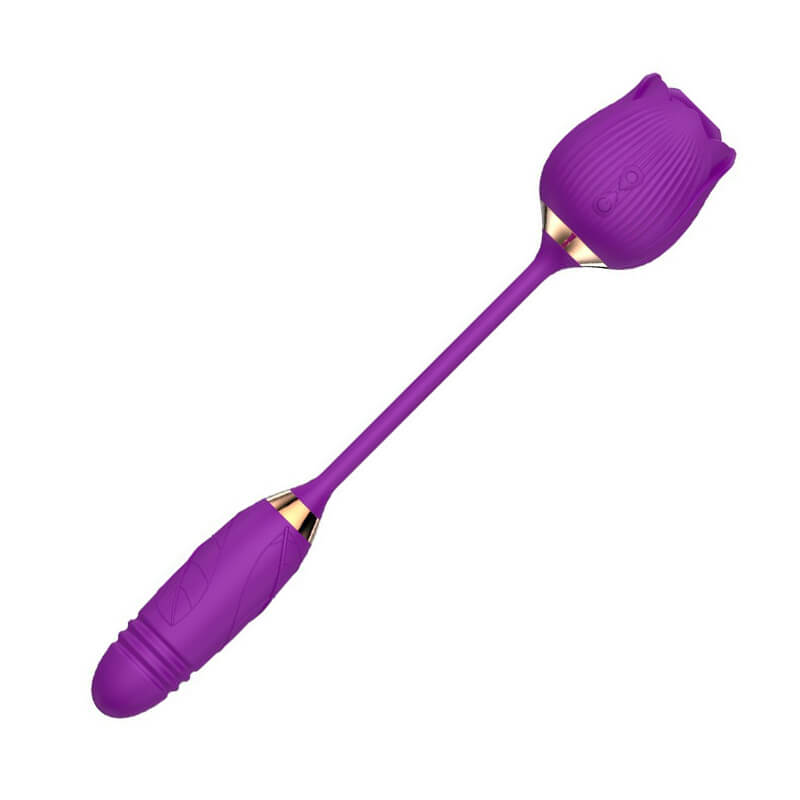 rose toy clit sucker  vibrator purple