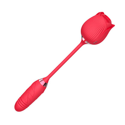 rose toy clit sucker vibrator red