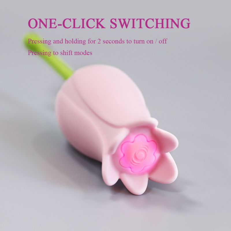 rose toy clit sucker vibrator pink