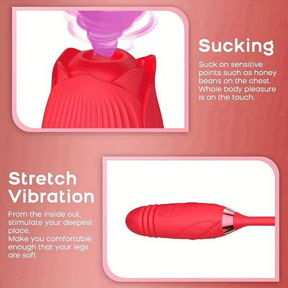 Red Rose Clit Sucker for Female